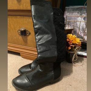 Torrid Black Knee-High Boots
